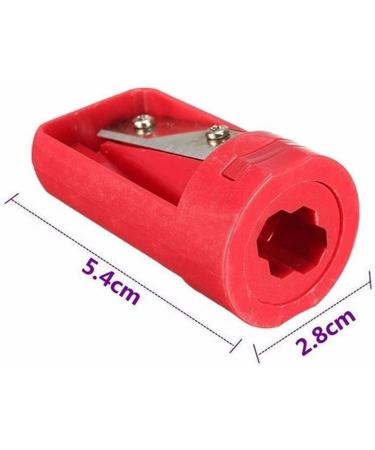 Premium Black Carpenter Woodwork Pencil & Sharpener - Essential Tool for Woodworking - Buy Online on GoSupps.com