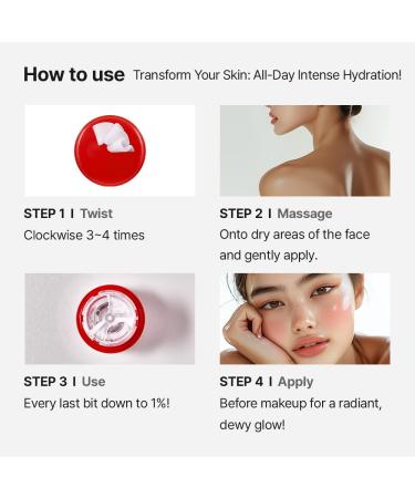 MDP+ Red Lacto Collagen Grinding Face Ampoule Multi Balm Stick | Vegan Lacto 0.49oz/14g Wrinkle-Reducing Brightening Deep Skin Firming Care 12hrs Long-Lasting Moisture - Buy Online on GoSupps.com