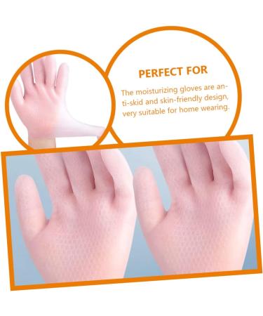 BIUDECO 1 Pair Nourishing Care Gloves Hand Moisturizing Gloves Night Cream Gloves Hand Grooming Gloves Lotion Gloves Hand Softening Gloves Moisturizing Beauty Gloves Gel Sebs Cosmetic Miss - Buy Online on GoSupps.com