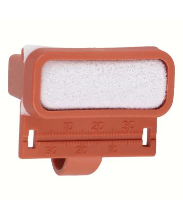 Oral Cleansing Set Dental Cleansing Files Endodontic Files CleansingDental Endodontic Files Measure Ruler Oral Cleansing with Finger Ring (Orange)