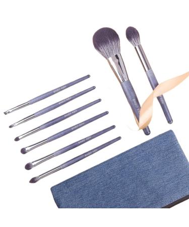 8 Piece Super Soft Makeup Brush Set | Portable Eye Shadow Brushes for Effortless Beauty - Buy Online on GoSupps.com