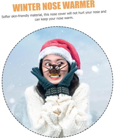 Buy Healvian Winter Nose Protection | Knitted Wool Warmer & Reusable Mask | Perfect for Dirt Biking & Cold Weather - Buy Online on GoSupps.com