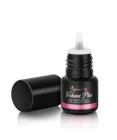 Volume Plus 0.1s Fast Drying Retention 8 WEEKS Eyelash Black Glue Eyelash Extension Glue Individual Lash Extensions for Professionals Used 2ml 2 ml (Pack of 1) - Buy Online on GoSupps.com