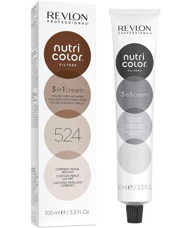 Revlon Nutri Color 524 Coppery Pearl Brown 100 ml (Pack of 1)