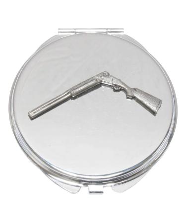 Open Shotgun Compact Mirror Handbag Gift With Free Engraving 250