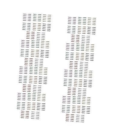 Angoily 320 Pairs Eyeliner Stickers Eye Makeup Tools Stiker Reusable Double Eyelid Tapes Eyes Skin Patch 1 count (Pack of 1) Assorted Colorx8pcs