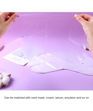 Beauty Plastic Neck Mask 200 Pieces Plastic Neck Mask Disposable Neck Mask Transparent Beauty DIY Moisturizing Sealing Film - Buy Online on GoSupps.com