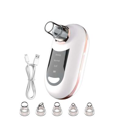 Blackhead Remover | Pore Removal White Spot Vacuum Extractor 3 Levels Of Suction Use At Home Or In The Shower Women And Teens