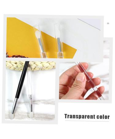 POPETPOP 12 Pcs Silicone Lip Brush Set - Makeup Beauty Tools for Lipstick & Eye Shadow - Portable Applicators & Accessories - Buy Online on GoSupps.com