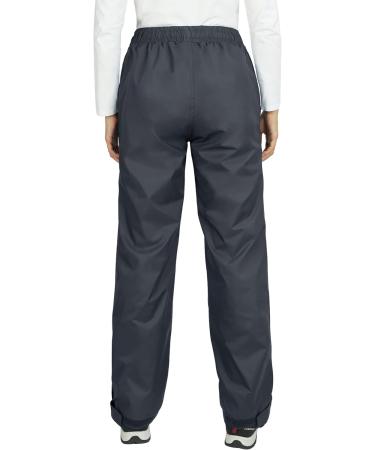 Outdoor Ventures Women's Packable Waterproof Hiking Rain Pants - Grey, Medium - Buy Online on GoSupps.com