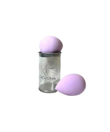 SLOCal Beauty Sponge - Latex Free Foundation Blending Sponge for Flawless Liquid Cream & Powder Application - Purple - Buy Online on GoSupps.com