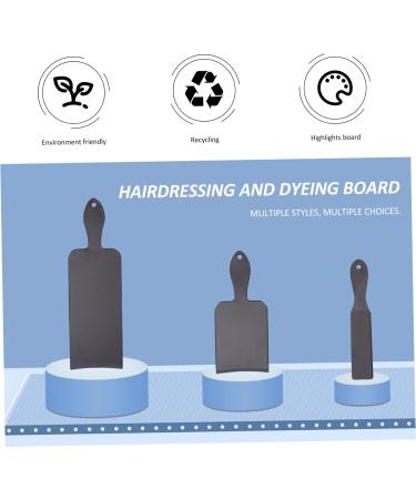 1 Hair Coloring Board Highlights Paddle Bleach Hair Dye Kit Hair Dye Plate Hair Coloring Tools Professional Pro Tools Plate Mask Major Plastic - Buy Online on GoSupps.com