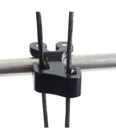 Aluminium Alloy Archery Compound Bow Cable Slide String Splitter Roller Glide - Black - Buy Online on GoSupps.com