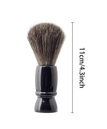 Colcolo Hair Shaving Brush - Nylon Bristles for Facial Cleansing & Barber Shop Use | Perfect Gift for Dad Husband & Men - International Shipping Available - Buy Online on GoSupps.com