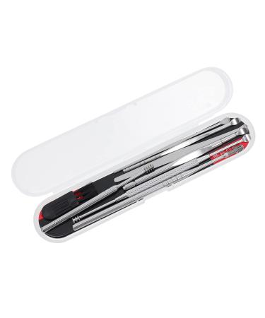 Healvian 1 Set Ear Spoon Set of 8 Earring Kit Ear Cleaners Cleaning Supplies Set Ear Wax Cleanser Ear Pick Cleaner Kit Ear Wax Scraper Earwax Removal Supplies Ear Clean Supplies Ear Picks