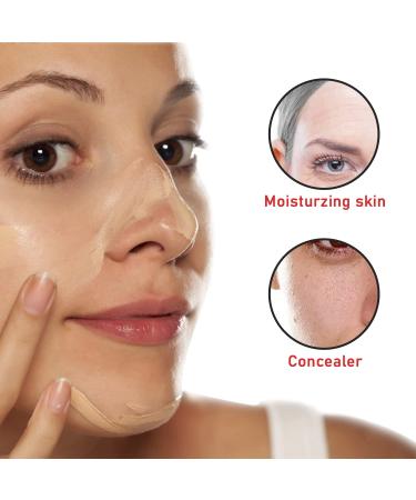 Mushroom Head Air Cushion CC Cream: Moisturizing BB Liquid Foundation for Even Skin Tone - A-Natural - Buy Online on GoSupps.com