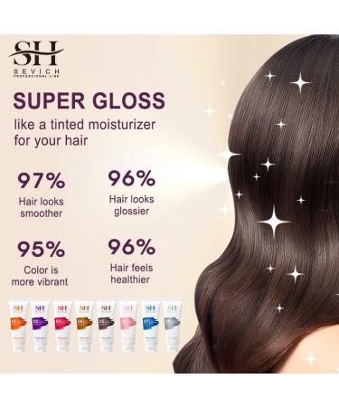 SEVICH Hair Color Depositing Mask - 3.5fl Oz - Semi Permanent Dye - Chocolate Shade 05 - Buy Online on GoSupps.com