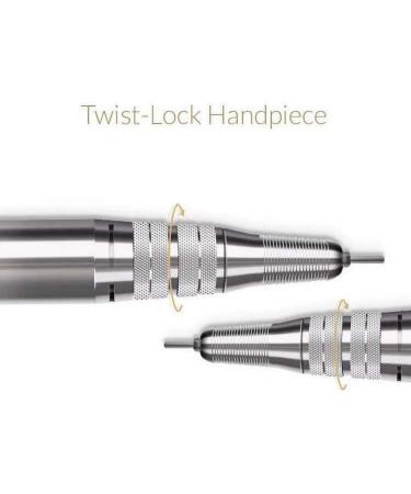 Mini Professional Nail File Kit Handpiece Grinder with Polishing Shape Tool for Acrylic Gels Nails Manicure Pedicure Nail Buffer Manicure Pedicure Polishing Tools - Buy Online on GoSupps.com