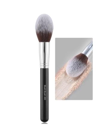 ENERGY Blush Brush for Cheeks with Black Wood Handle Tapered Face Brush with Dense Bristles for Setting Powders Blush Bronzer Contour Blending Buffing Face Makeup Application 400