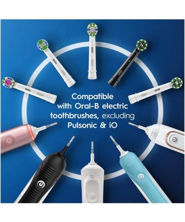 Oral-B Pack Of 10 Toothbrush Heads White 10 Pack - Buy Online on GoSupps.com