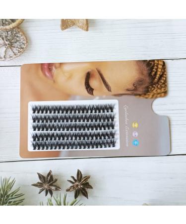Buy 20D/30D/40D Nerz Single Eyelash Kit | Pfroppwimmern Cluster Silk Extensions | Mixed Tray 8-16mm Natural Look Long Thick (40D 13mm) - Buy Online on GoSupps.com