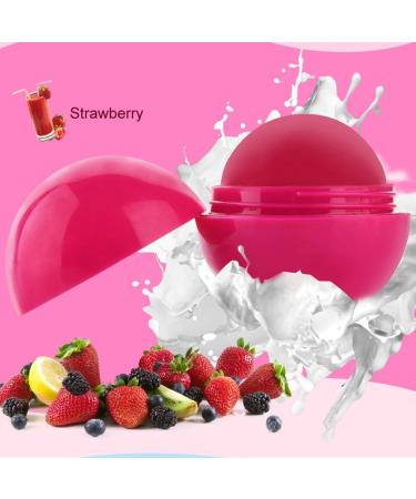 Hilai 1pc Girls Cute Lipstick Waterproof Long Lasting Moisturizing Lip Gloss Fruit Scent Lip Balm Beauty Makeup Cosmetics(Strawberry) - Buy Online on GoSupps.com