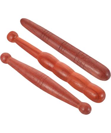 Clispeed 12 STK Acupressure Stick - Manual Massage Device for Foot & Neck Relief - Wood Massage Rod for Home Use - Buy Online on GoSupps.com