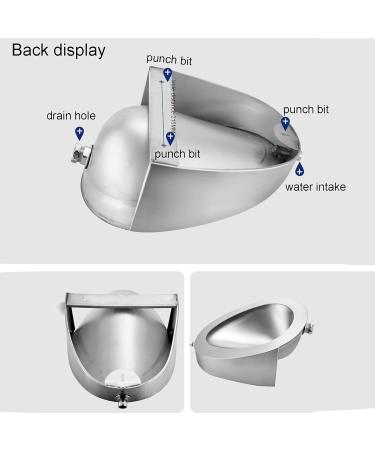 Ba os Inodoros modernos Inodoros de Acero inoxidable Inodoros verticales de pared Inodoro p blico con drenaje por inducci n Adecuado para usar en escuelas Hospitales Edificios de oficinas - Buy Online on GoSupps.com