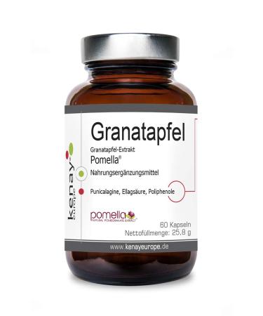 Pomegranate | Pomella Extract | (60 capsules) | Dietary Supplement | Kenay Europe |