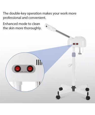 NGARY Vapeur Facial De Beaut Machine D'esth ticienne Vapeur Chaude avec Pulv risateur Et Roues Rotatifs 360 pour Les Soins De La Peau du Spa du Salon De Beaut Domicile Personnel - Buy Online on GoSupps.com