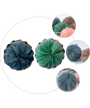 2pcs Pumpkin Bath Balls | Cartoon Shower Sponge & Body Cleaner | Loofah Bath Scrubber for Relaxing Baths - Buy Online on GoSupps.com