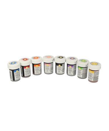 Bakeryteam Wilton Food Coloring Set - 8 x 28g | Premium Baking Colors for Irresistible Treats - International Shipping Available - Buy Online on GoSupps.com