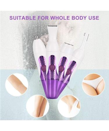 Buy Multifunctional Portable Eyebrow Shaper & Trimmer Kit - Ear & Nose Hair Clipper with Stainless Steel Cutter for Easy Grooming - Buy Online on GoSupps.com