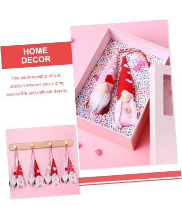 Cabilock 16 Pcs Faceless Old Couple Old Man Wedding Hanging Valentine's Day Gnome Ornament Plush Doll - Buy Online on GoSupps.com