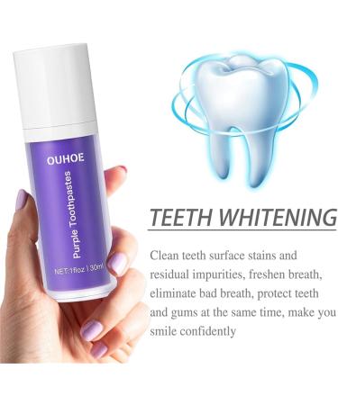 Lila Toothpaste for White Teeth | Purple Whitening Toothpaste | Color Correction Formula - Buy Online on GoSupps.com