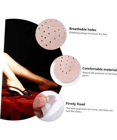 NOLITOY High Heel Pads - Forefoot Pad Inserts for Comfort & Grip | Non-Slip Leather Insoles for Heels - Foot Orthotic Support - Buy Online on GoSupps.com