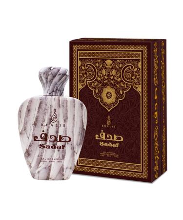 Maison d'Orient SADAF for Women a Fruity Perfume with Raspberry Strawberry Bergamot Pear Orange Blossom Jasmin Peony Musk Vanilla Cedar and Patchouli 3.4 Oz SADAF 3.4 Fl Oz (Pack of 1)