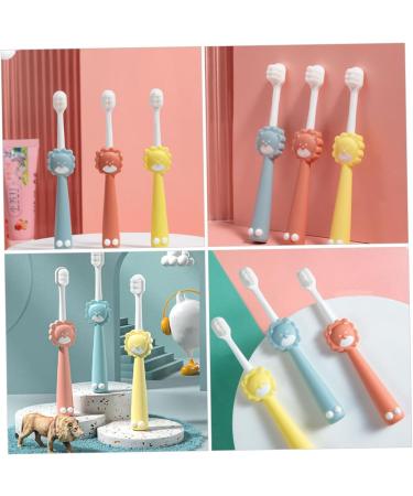 Buy Soesfoufu 3ST Wanmao Children s Toothbrush - Soft Bristle Deep Clean Manual Toothbrush for Kids | Travel & Household Use - Buy Online on GoSupps.com