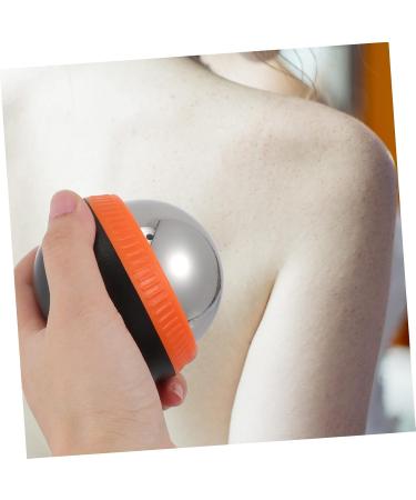 Shop Healeeved 1-Piece Stainless Steel Massage Ball - Cold Therapy Yoga Roller & Foot Massage Device | Fitness Accessories - 8.3x7.5x7cm - Buy Online on GoSupps.com