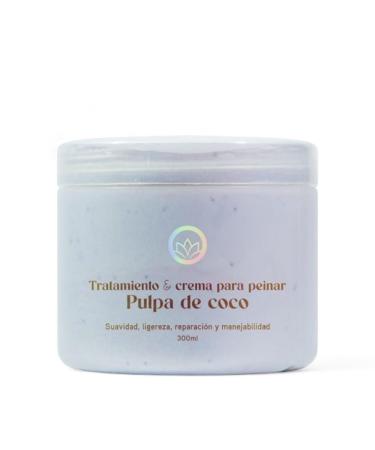 OL Coconut Pulp Treatment | Tratamiento Pulpa De Coco for Stronger | Thicker and Longer Hair - Soft and Shine.