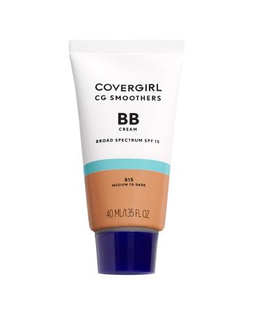 COVERGIRL Smoothers Lightweight BB Cream  Medium to Dark 815  1.35 oz (Packaging May Vary) Lightweight Hydrating 10-In-1 Skin Enhancer with SPF 21 UV Protection 815 MEDIUM TO DARK 1.35 Fl Oz (Pack of 1) - Buy Online on GoSupps.com