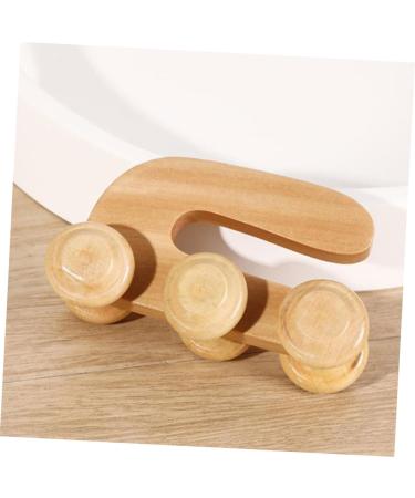 Magiclulu 2-Piece Wood Massage Roller | Back Massager & Foot Massage Device for Deep Tissue Relief - Buy Online on GoSupps.com