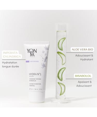  Yonka Yon-Ka Hyaluronic Intense Hydration Plumped Skin - Hydra N 1 Cream 50ml (Hydration Anti-Wrinkle) + Hydra N 1 Mask 50ml (Repairing Regenerating Anti-Aging) - Buy Online on GoSupps.com