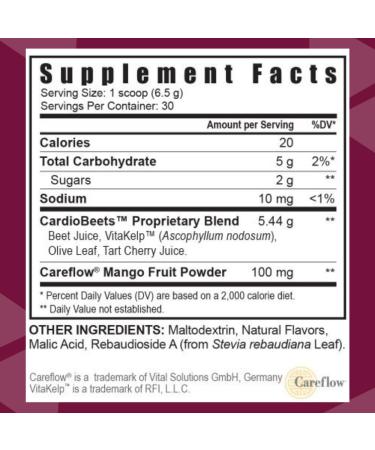 Buy Youngevity CardioBeets (195 g) - Boost Heart Health & Energy | International Shipping Available - Buy Online on GoSupps.com