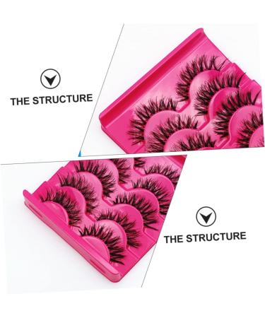 Beatifufu 15 Pairs Fake Eyelashes False Eyelashes Bulk Eyelashes Bottom Lashes False Lashes Eyelashes Extension Supplies Fake Lashes Makeup Lash Transparent Stalk Handmade Hair - Buy Online on GoSupps.com