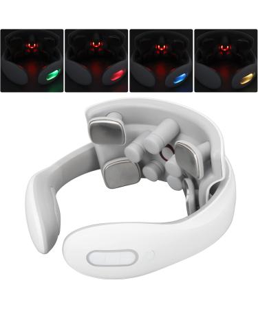 Cervical Vertebrae Massage Instrument - Intelligent Neck Massage Device with Heating Multiple Modes 15-Step Adjustment & Voice Announcement - Perfect for Shoulder & Head Relief - Buy Online on GoSupps.com