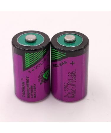 2PCS TL-5902 3.6V Battery 1/2AA tl5902 Battery for Tadiran TL-5902 SL350 SL-550 TL-2150 ER14250 Battery