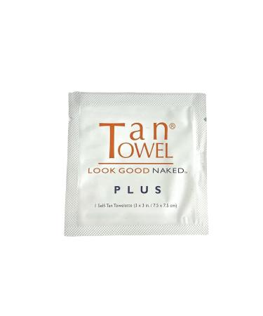 Tan Towel Mini Plus Self Tanner Towelettes - 10 Pack | Easy Application | Natural Glow - Buy Online on GoSupps.com