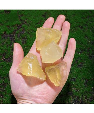 50G Natural Gemstone Citrine Crystal Raw Stone Stone Rough Yellow Quartz Collection Home Decoration Stone Mineral Specimen