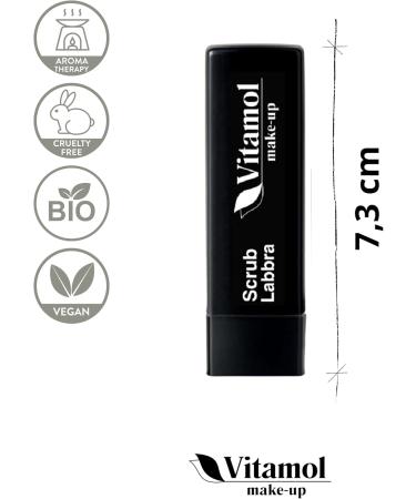 Vitamol Natural Makeup Scrub Labbra Esfoliante Idratante 4.5 gr. - Buy Online on GoSupps.com